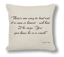 Groucho Marx Quote Cushion