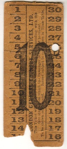 Bus tram ticket london - /,