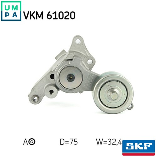 Belt tensioner vribbed - tensioner,