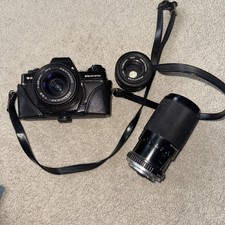 Praktica Electronic BC1+70-210mm Macro Zoom+ 50mm + 28mm