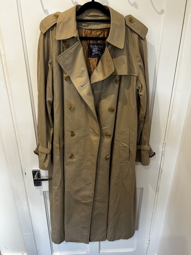 Vintage burberry trench coat - burberry,
