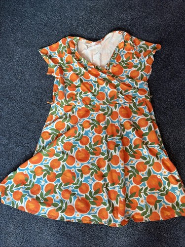 Popsy oranges dress - popsy, size