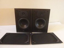 Gale Mini Monitor MK2 2-Way Quality Bookshelf Speakers Ash Black Wood-8 Ohms