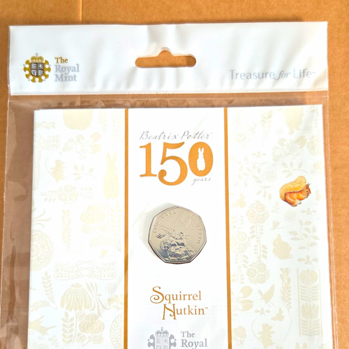 Royal mint 2016 50p beatrix - mint,