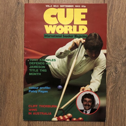 Cue world snooker magazine - snooker,