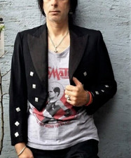 Scottish Men's Prince Charlie Kilt Jacket Black Wool, Medium Chest: 38" Scotland