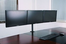 Allcam MDM23T Triple LCD / LED Monitor Arm Desk Stand Mount Gaming Station