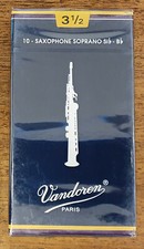 Vandoren Traditional Reeds for Soprano Saxophone, Boxes of 10, Various Strengths