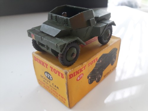 Dinky toys daimler scout car - toys,