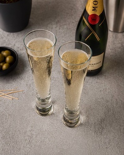 Champagne flutes crystal - champagne,