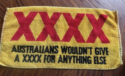 Castlemaine xxxx bar - bar, towel
