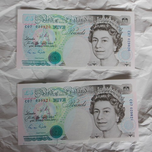 Bank england pair - of,
