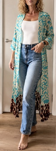 Zara abstract button front - button,