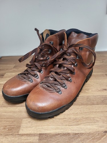 Size brown leather - 9, vintage