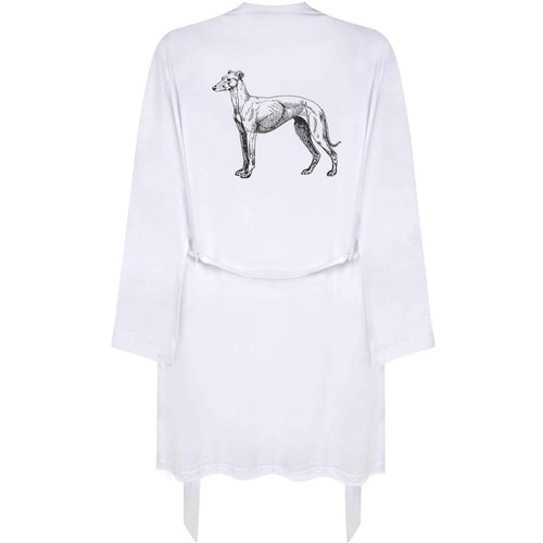 Greyhound dog dressing gown - dressing,