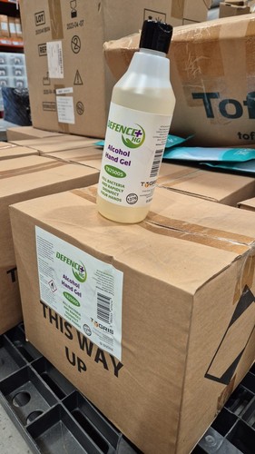 Defence alcohol hand gel - defence+,