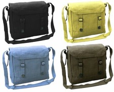 BRAND NEW CANVAS SHOULDER VINTAGE STYLE HAVERSACK SATCHEL BAG
