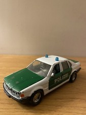 MATCHBOX Super Kings! Vintage 1988 "BMW 750 iL POLIZEI" White/Green Police Car