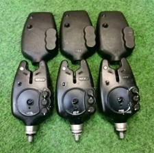 3 × Fox Micron NTXR Bite Alarms NTX-R NTXr Wireless Fishing & Caps Bite Alarms Excellent