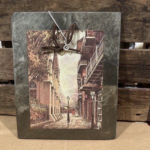Vtg vieux carre - vieux, slate