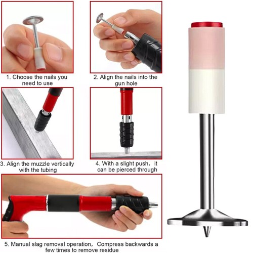 100x mini manual steel nail - mini,