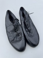 Bloch Split Sole Tap Shoes Size 7 Real Leather Black