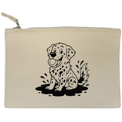 Muddy labrador canvas - 'muddy,