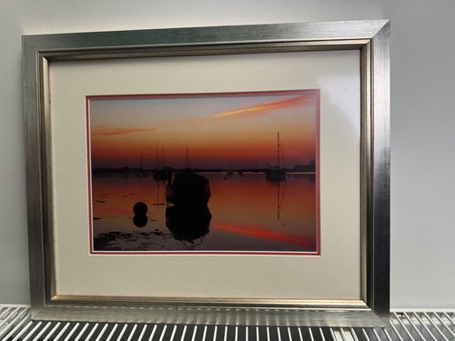 Sunset retreat bosham framed - sunset,