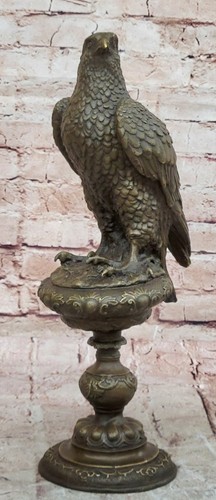 Large eagle bronze - large, ornament