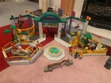 Playmobil Zoo Set 3240 Good Condition with Instructions Plus Sealion Enclosure