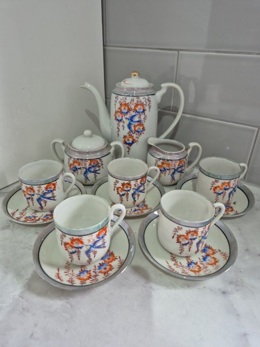Vintage japanese hand painted - hand,