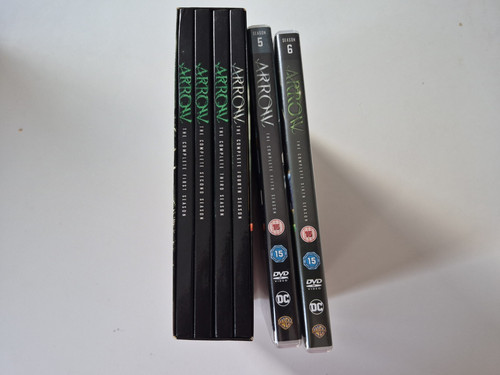 Arrow complete seasons dvd - 1-6,