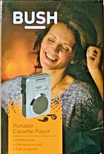 Bush portable cassette player - bush,