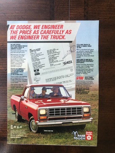 1984 vintage original - print, ad