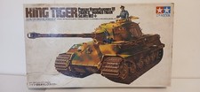 Rare vintage Tamiya 1/35 NO.57 King Tiger tank kit.