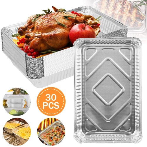 30x aluminium foil - aluminium, trays