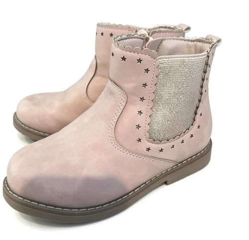 Girls pink boots - f&f,