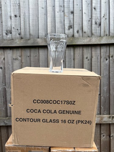 Coca cola glasses clear - 24,
