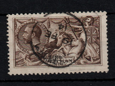 GB KGV 1913 2s 6d deep Sepia