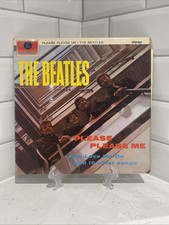 Early Stereo The Beatles Please Please Me: Recording Vinyl LP Parlophone PMC1202
