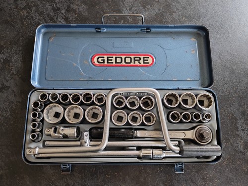 Gedore socket set vintage - gedore, 19