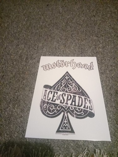 Motorhead metal sign - motorhead,