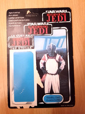 Vintage star wars cardback