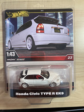 Hot wheels 1/43 scale Honda Civic Type R EK9 new on card