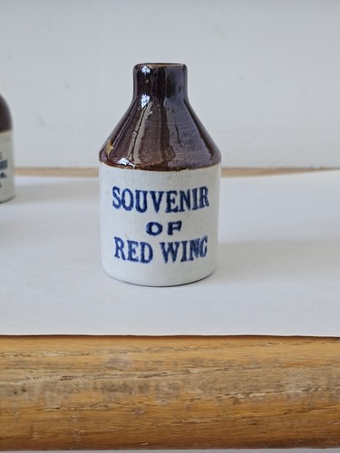 Red wing stoneware advertising - wing,