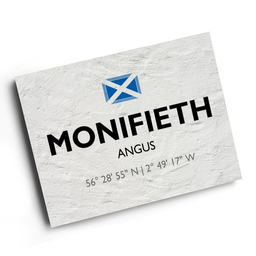 Print monifieth angus - a4, monifieth,