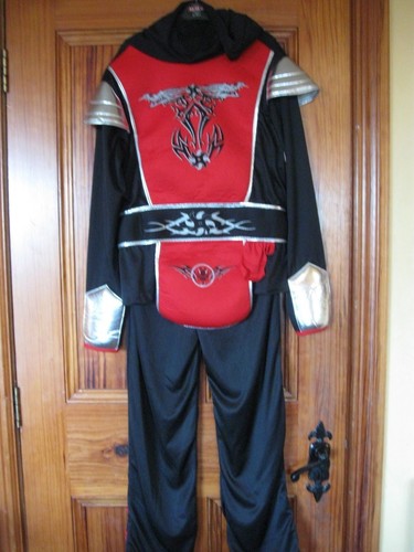 Red ninja piece costume age - costume,