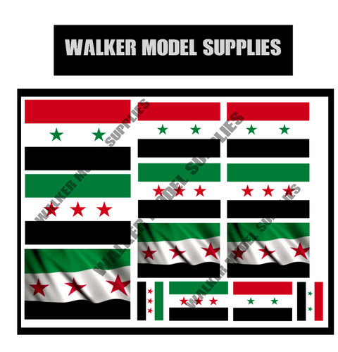 Scale syria flags - syria,