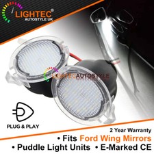 For Ford Ranger 2x 18 SMD LEDs Under Mirror Puddle Lights Canbus Error Free UK