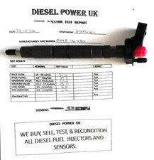 VW CADDY SEAT SKODA 2.0 TDI - DIESEL FUEL INJECTOR 03L130277 / 0445116030